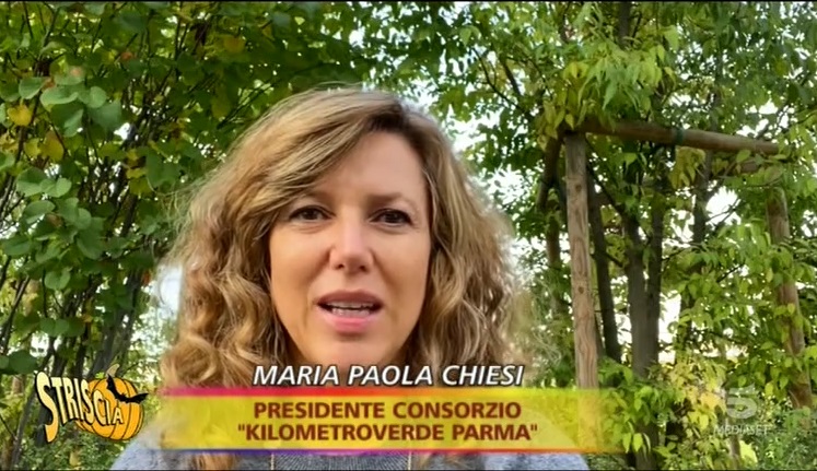 KilometroVerdeParma - Striscia La Notizia - Maria Paola Chiesi