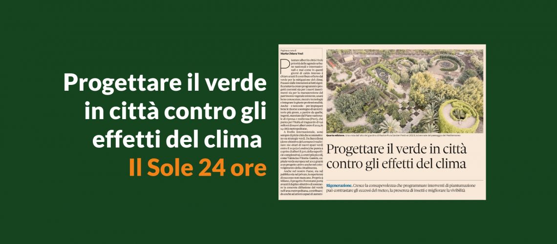 dicono di noi - sole 24 ore - progettare verde (1)